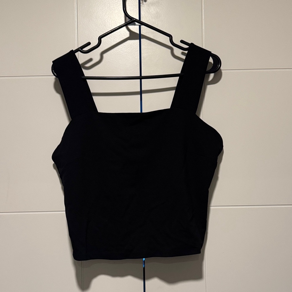 Suzy Shier Elegant Black Tank Top